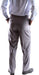 Men's Super 150's Poly/Viscose Wool Feel Single Breasted 2 Button Slim Fit 2pc Light Gray Suit