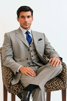  Light Gray Suit