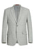 Saco vaquero - Western Sport Coat - Western Blazer   - Mens Two Button Slim Fit Sport Coat Blazer In Light Grey Ash Windowpane Plaid