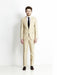 Linen2BV Men's  Beige Linen Suit - Mens Linen Suit