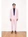 Linen2BV Men's  Pink Linen Suit - Mens Linen Suit