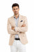 Linen Blazer - Beige Linen Sportcoat