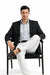 Linen Blazer - Black Linen Sportcoat