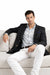 Linen Blazer - Black Linen Sportcoat