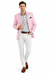 Linen Blazer - Pink Linen Sportcoat