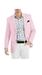 Linen Blazer - Pink Linen Sportcoat