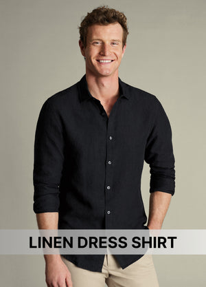  Linen Dress Shirt – Breathable Fabric with Effortless Style