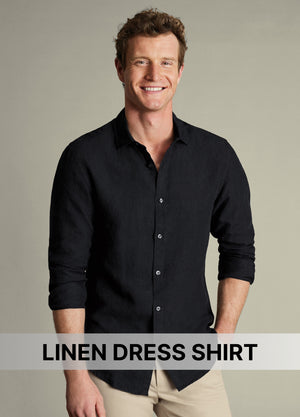  Linen Dress Shirt – Breathable Fabric with Effortless Style