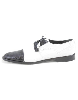 Men's Los Altos Boots Black/White Genuine Teju Lizard And Caiman - Image 4