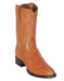 Los Altos Boots Men's Lizard Teju Roper Western Boots Antique Saddle