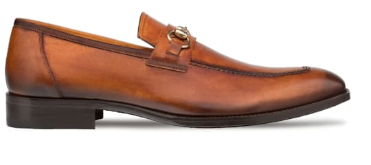 Ornament Loafer Cognac By Mezlan Made In Spain Brand
