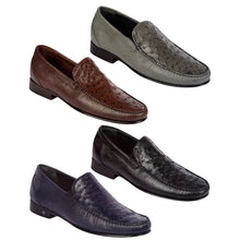 Lombardy Men's Caiman Belly & Calfskin Loafers