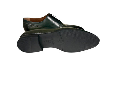 P0005227 -Lord -Cap toe Perforated -Green