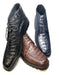 Los Altos All-Over Crocodile Lace Up Ankle Boots by Alligator Warehouse