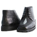 Los Altos Black Lizard & Stingray Ankle Boots