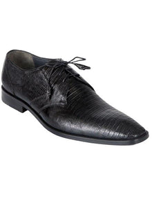 Genuine Black Teju Lizard Oxfords Dress Los Altos Shoe For Men