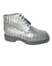 Los Altos Gray Horn-back Crocodile Ankle Boots – Alligator Warehouse