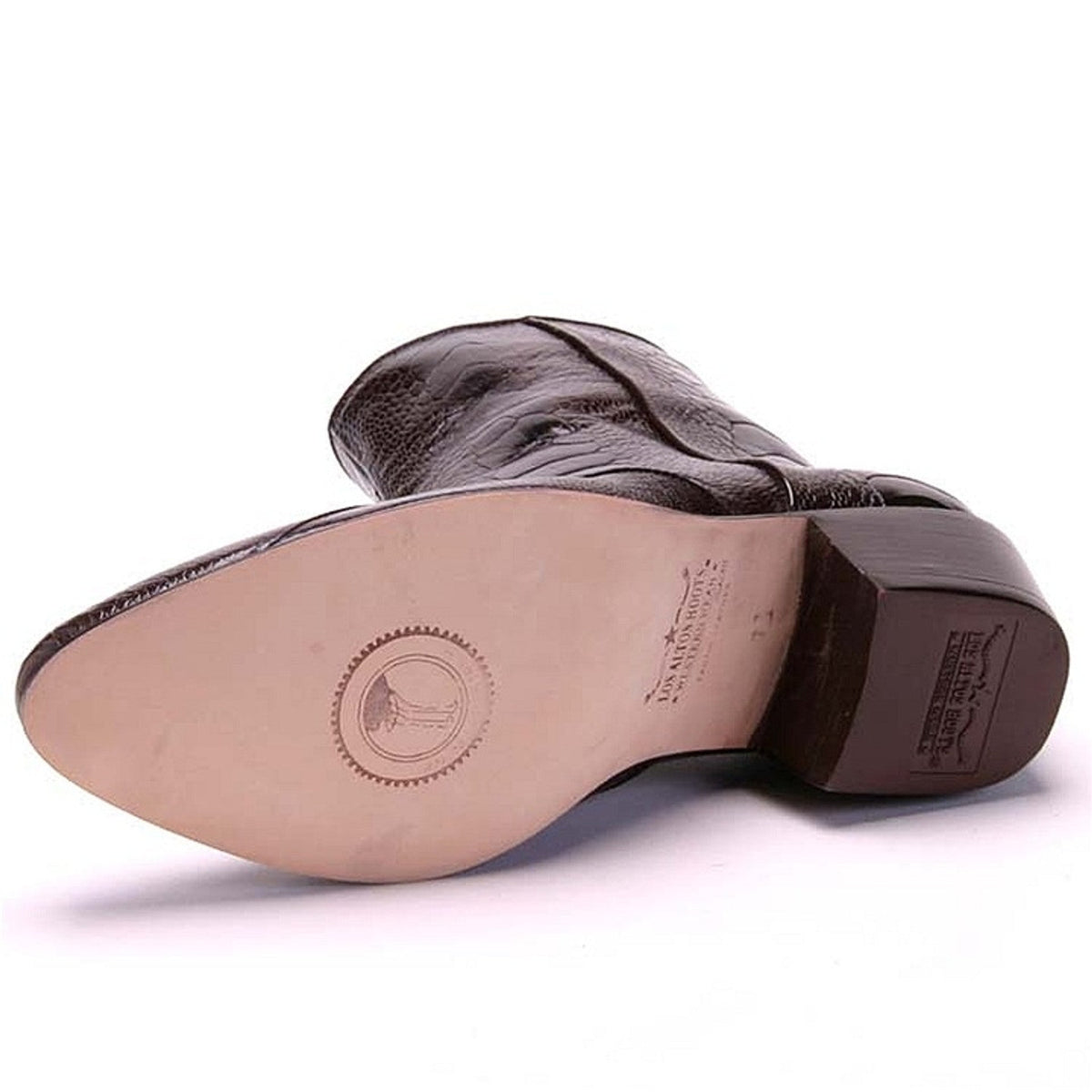 Mens Los Altos Genuine Deer Leather Black