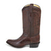 Los Altos Men’s Brown Ostrich Leg Boots by Alligator Warehouse