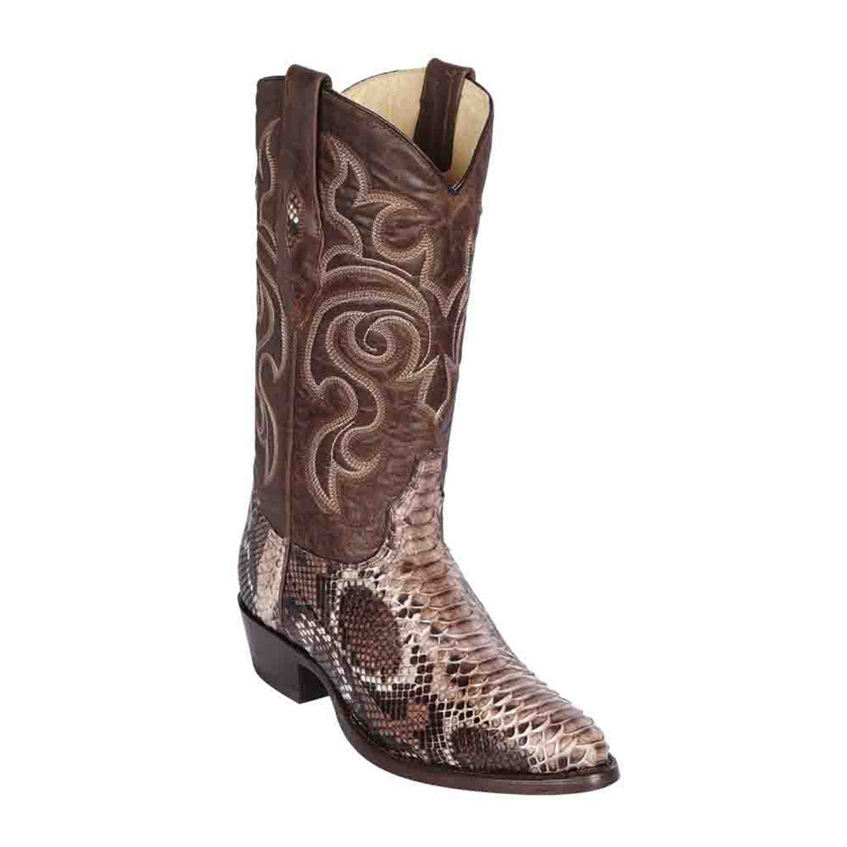 Rustic Brown Python Snakeskin Men's Boots – Alligator Warehouse — MensUSA