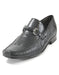 Men's Black Genuine Teju Lizard Skin Slip-On By Los Altos Boots