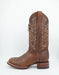 Los Altos Men's Rage Walnut Wide Square Toe Leather Boot
