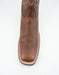Los Altos Men's Rage Walnut Wide Square Toe Leather Boot