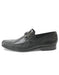 Men's Black Genuine Teju Lizard Skin Slip-On By Los Altos Boots