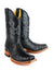 Mens King Exotic Boots Cowboy Style By Los Altos Boots Botas For Sale Caiman (Gator) Belly Skin Rodeo Style Black Dress Cowboy Boot Cheap Priced For Sale Online