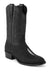Los Altos Boots Single Stone Stingray R-Toe Black Cowboy Botas De Mantarraya - Mantarraya Boots