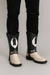 Los Altos Natural & Black Python Biker Boots