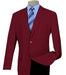 Lucci 2-Button Burgundy Blazer