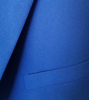 Lucci 3-Button Royal Blue Budget Blazer - Image 2