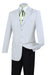 Lucci 3-Button White Budget Blazer