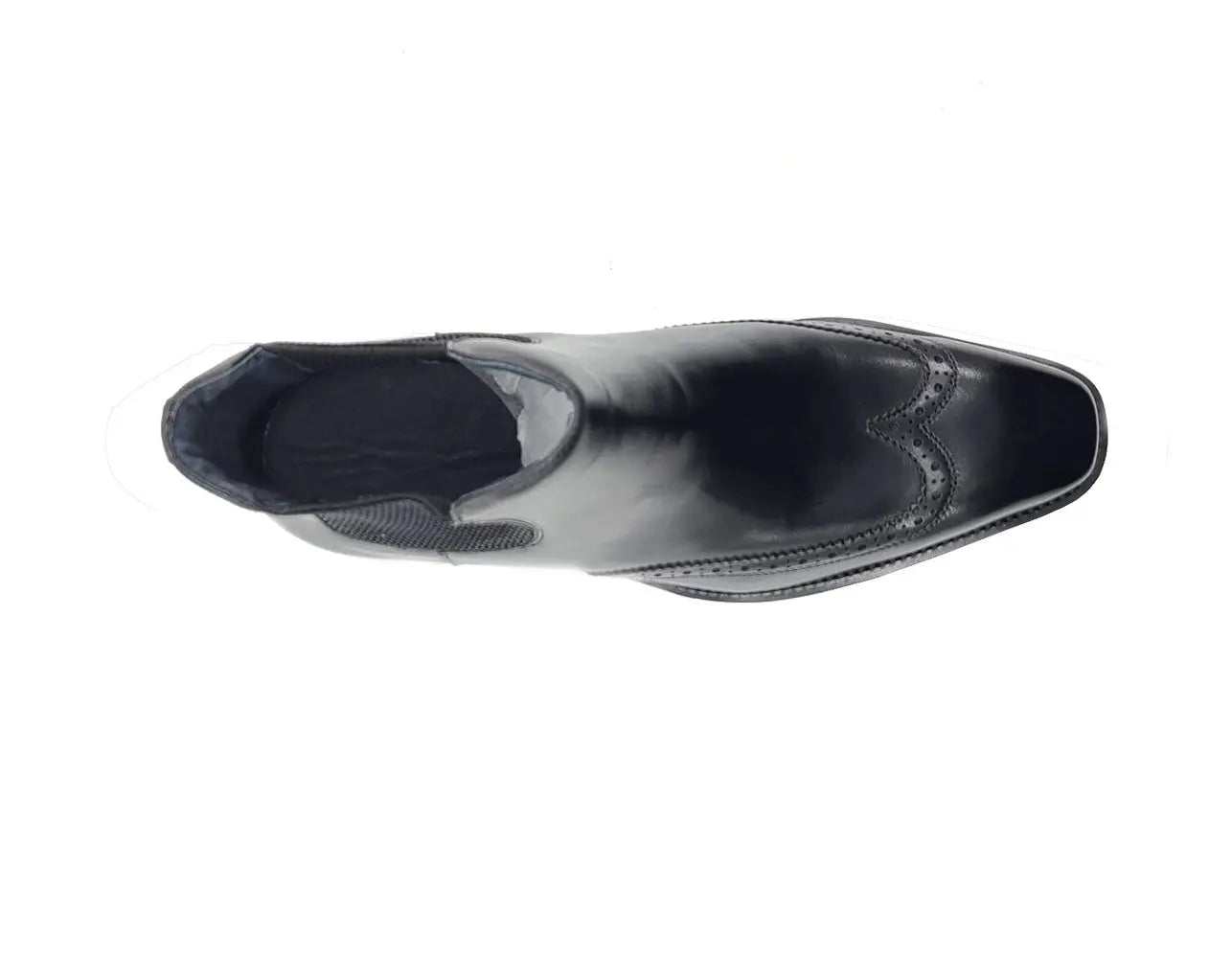 Lug Sole Chelsea Boot with Wingtip Toe - Image 20