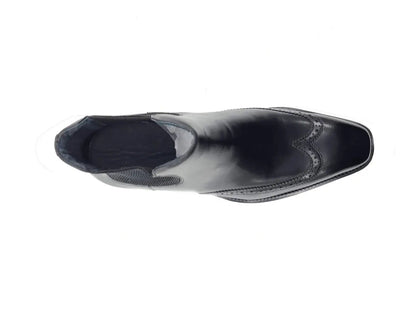 Lug Sole Chelsea Boot with Wingtip Toe - Image 20
