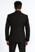 Mens Slim 3 Pieces Black Suit