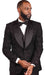 Vitali One Button Black Tuxedo Suit For Men M3169