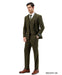 Tweed 3 Piece Suit - Tweed Wedding Suit Big and Tall Tweed Suit Slim Fitted Herringbone Fabric Plus Size Men's Suits For Big Guys