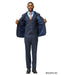 Tweed 3 Piece Suit - Tweed Wedding Suit Big and Tall Tweed Suit Slim Fitted Herringbone Fabric Plus Size Men's Suits For Big Guys