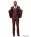 Tweed 3 Piece Suit - Tweed Wedding Suit Big and Tall Tweed Suit Slim Fitted Herringbone Fabric Plus Size Men's Suits For Big Guys