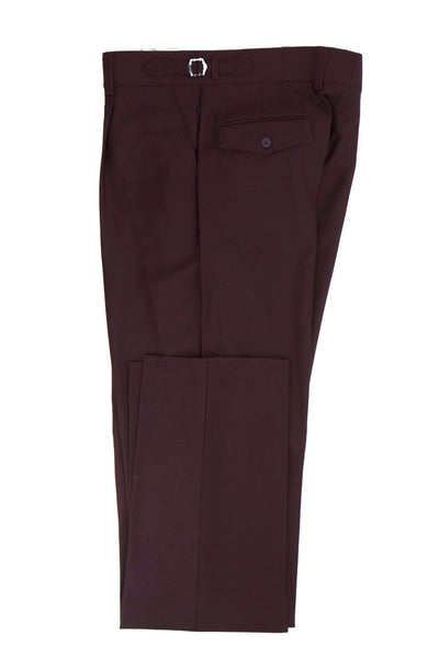Mens burgundy dress pants, flat front tuxedo slacks MensUSA Mens burgundy dress pants, flat front tuxedo slacks MensUSA