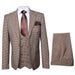 Rossi Man MAX RM1839 Slim Fit 3-Piece Suit – Stylish Formalwear for Men