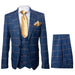 Rossi Man Max RM1840 – Slim Fit 3-Piece Formal Suit for Men