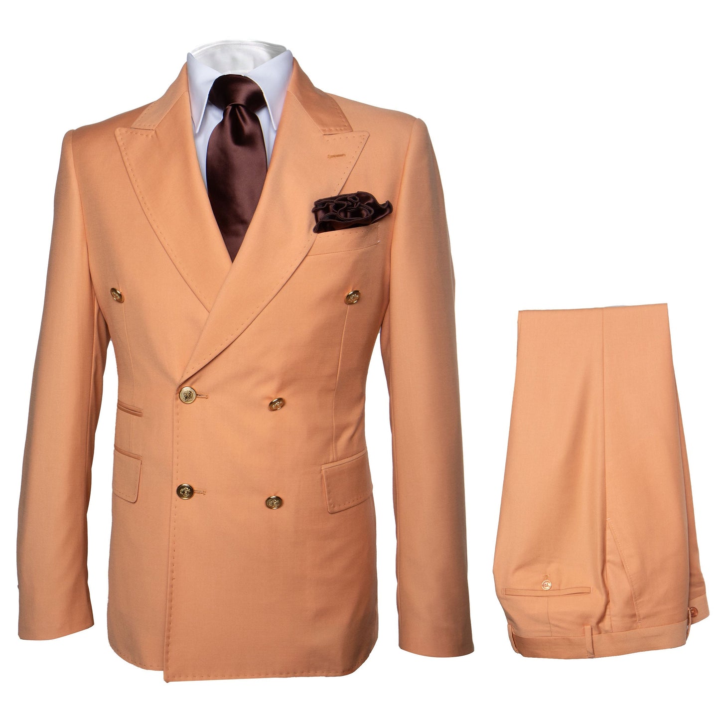 Rossi Man Milano RM1774 – Men's Modern Fit 3-Piece Suit | Stylish Formal Outfit