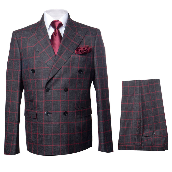 Rossi Man Milano Collection – Sophisticated Men’s Formal Suit in Black | RM1844  Modern Fit