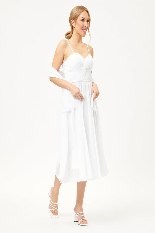 Quince Dama Dresses - Short Quinceanera Dresses in Color White