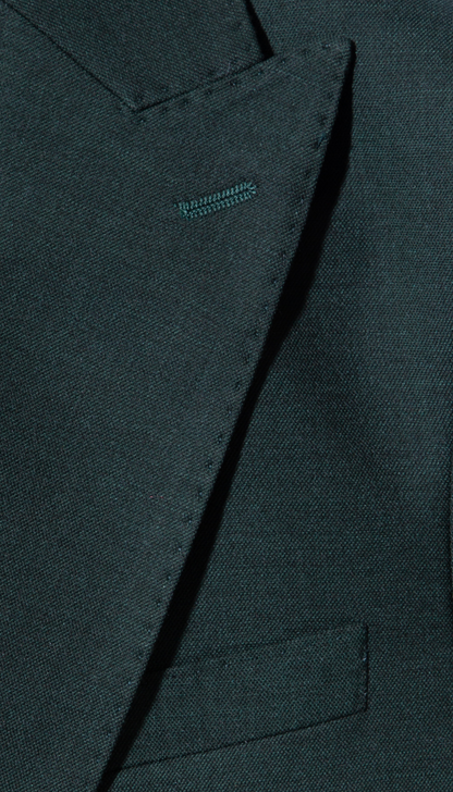 Rockford Peak Lapel Double Breasted Suit - Slim Fit (Hunter Green)