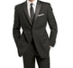 (40L, 44R, 48L, 52L) Slim Fit Black 2 Piece Tuxedo