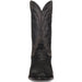Dan Post Men’s Makara Genuine Caiman Black 13” Medium Round Toe Leather Boot
